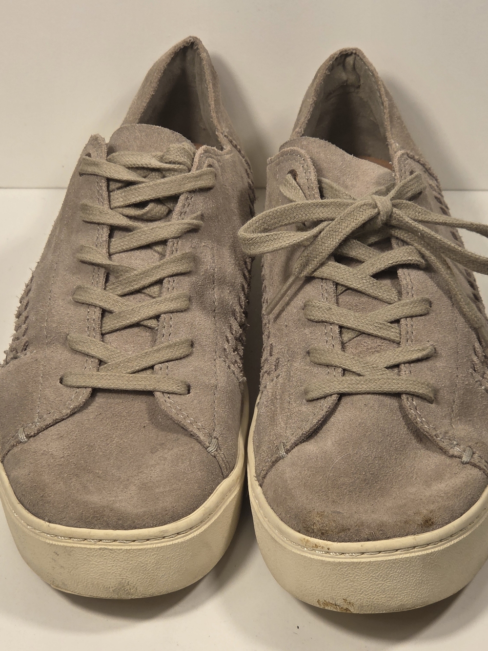 Toms Women's Suede Sneakers in Taupe